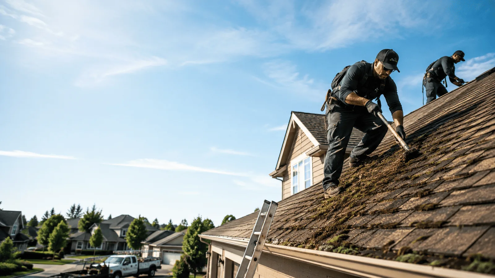 Roof Moss Removal in Botkins, OH near me